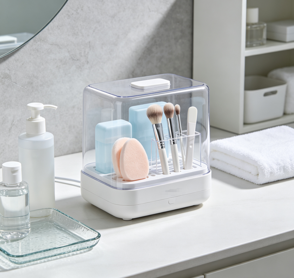 Puff Purifier · Makeup Tool Deep Cleaning & Disinfection Station