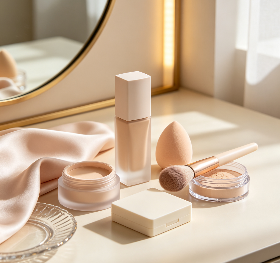 Natural Texture · Soft-Focus Matte Base Makeup Workshop
